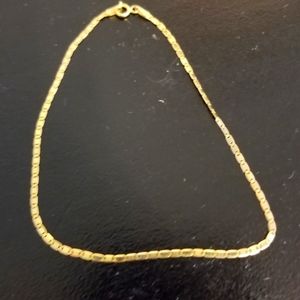 14K Gold Ankle Bracelet